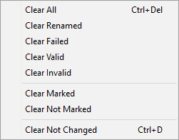 ReNamer files context clear menu.png