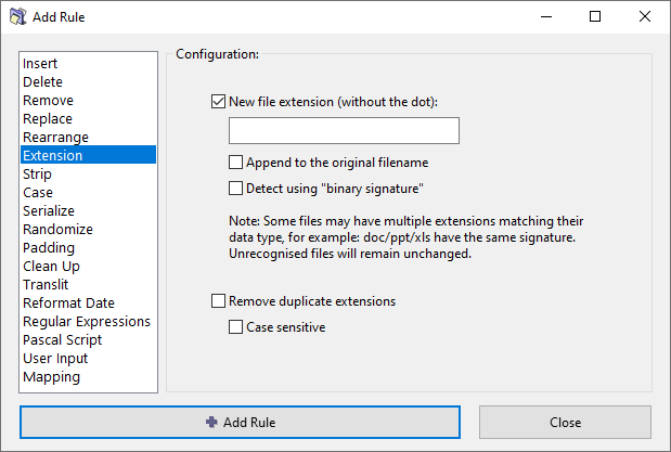 ReNamer Extension rule.png