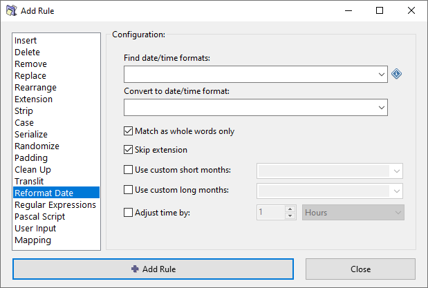 ReNamer Reformat Date rule.png