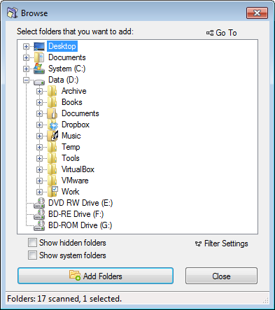 ReNamer add folders dialog.png